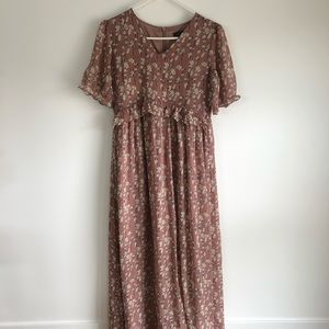 Floral maxi dress